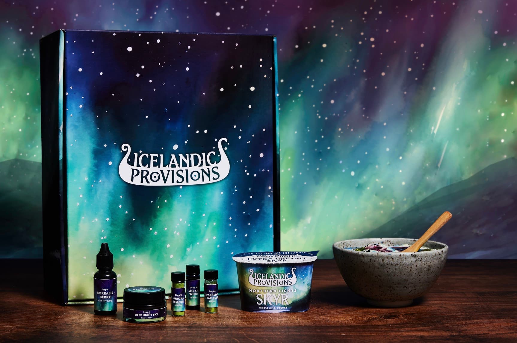 Northern Lights Banner
