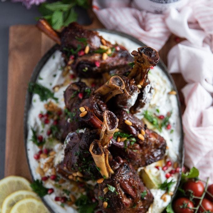 Cover Image for Lamb Shanks with Skyr