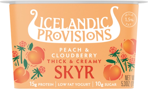 Cover Image for Peach & Cloudberry Skyr