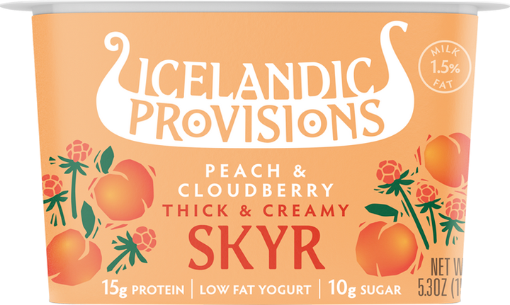 Cover Image for Peach & Cloudberry Skyr