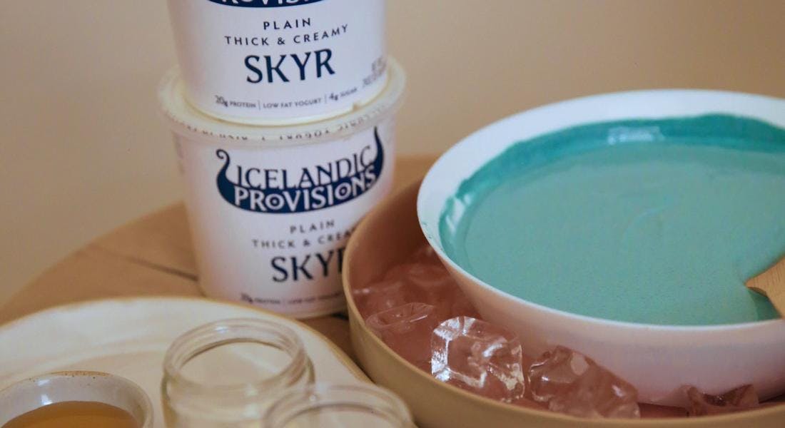 Icelandic Provisions x The Well Skyr Face Mask