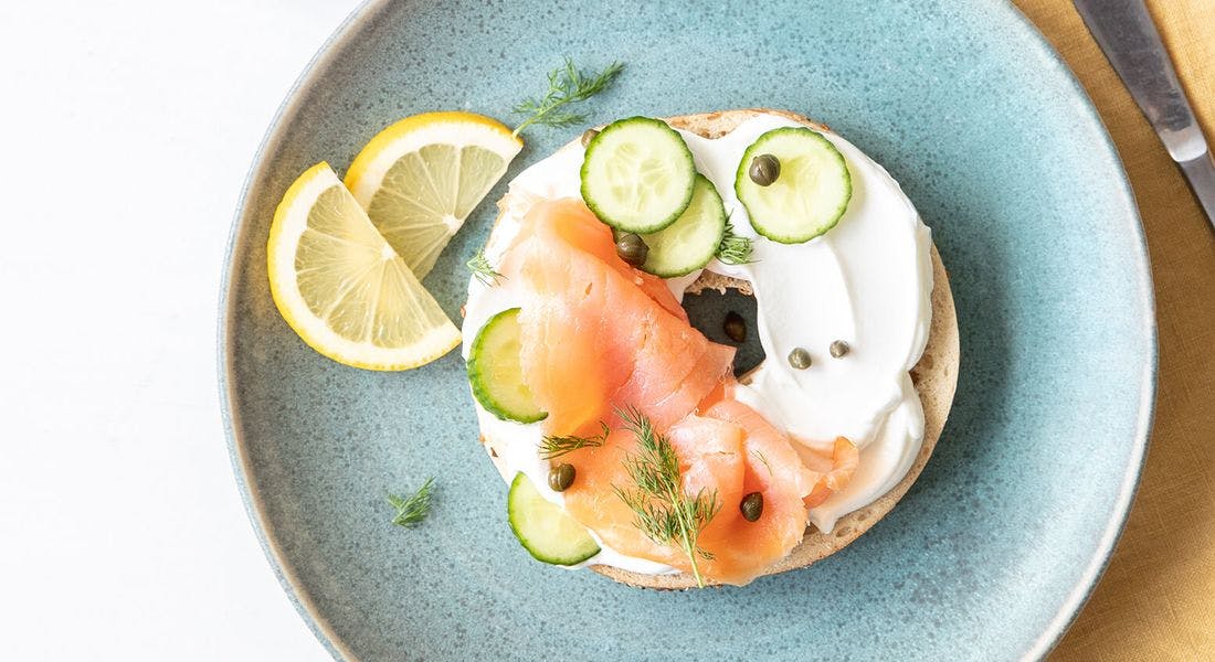 Bagel with Lox and Skyr