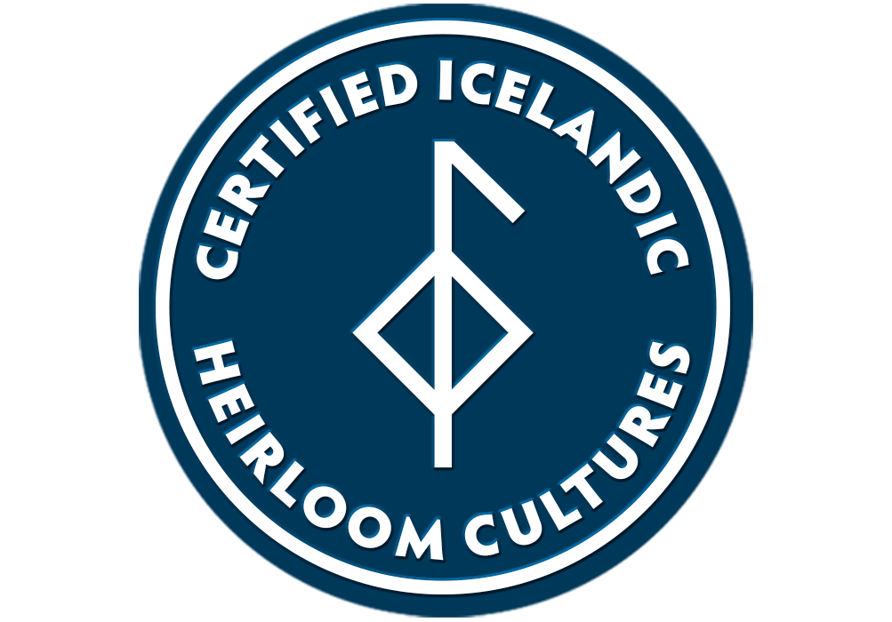 Certified Icelandic Heirloom Cultures